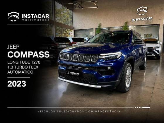 JEEP COMPASS 1.3 T270 TURBO FLEX LONGITUDE AT6